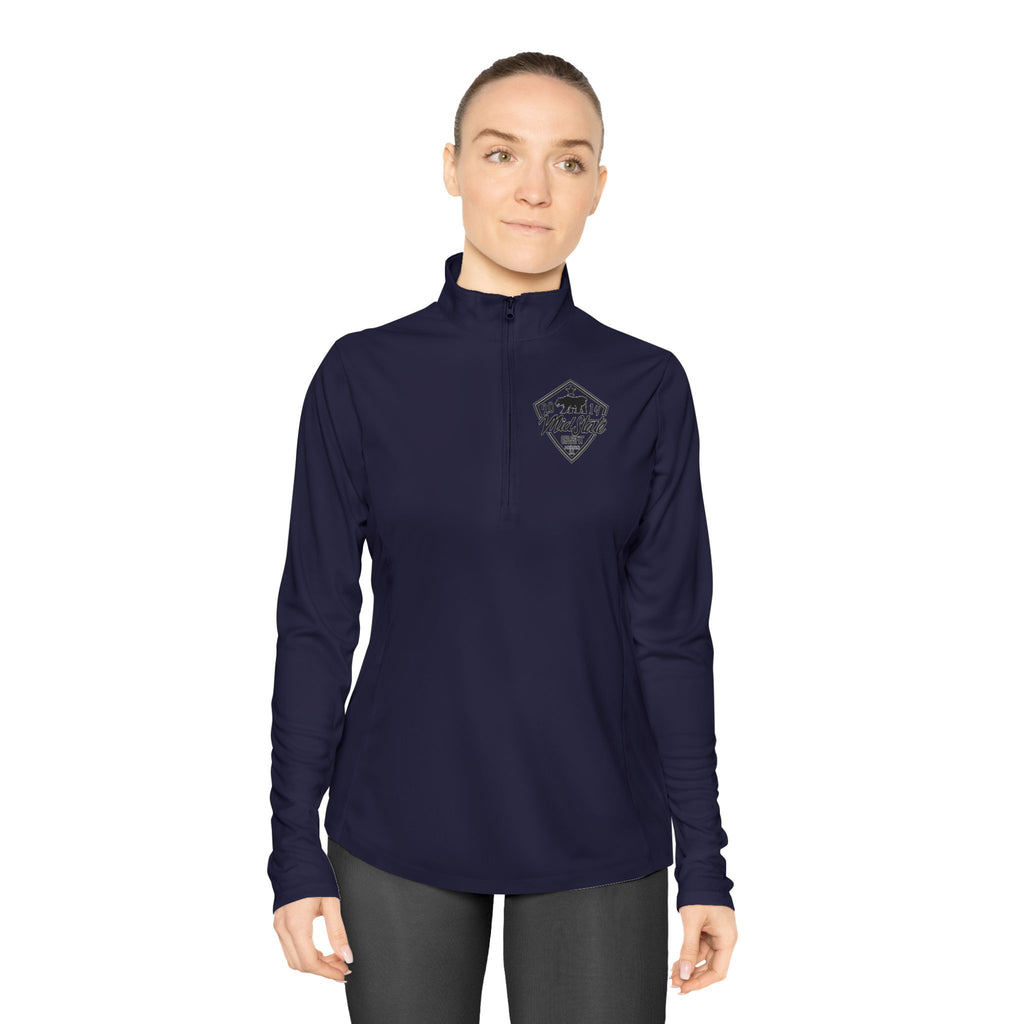 Stylish Women's Quarter-Zip Pullover