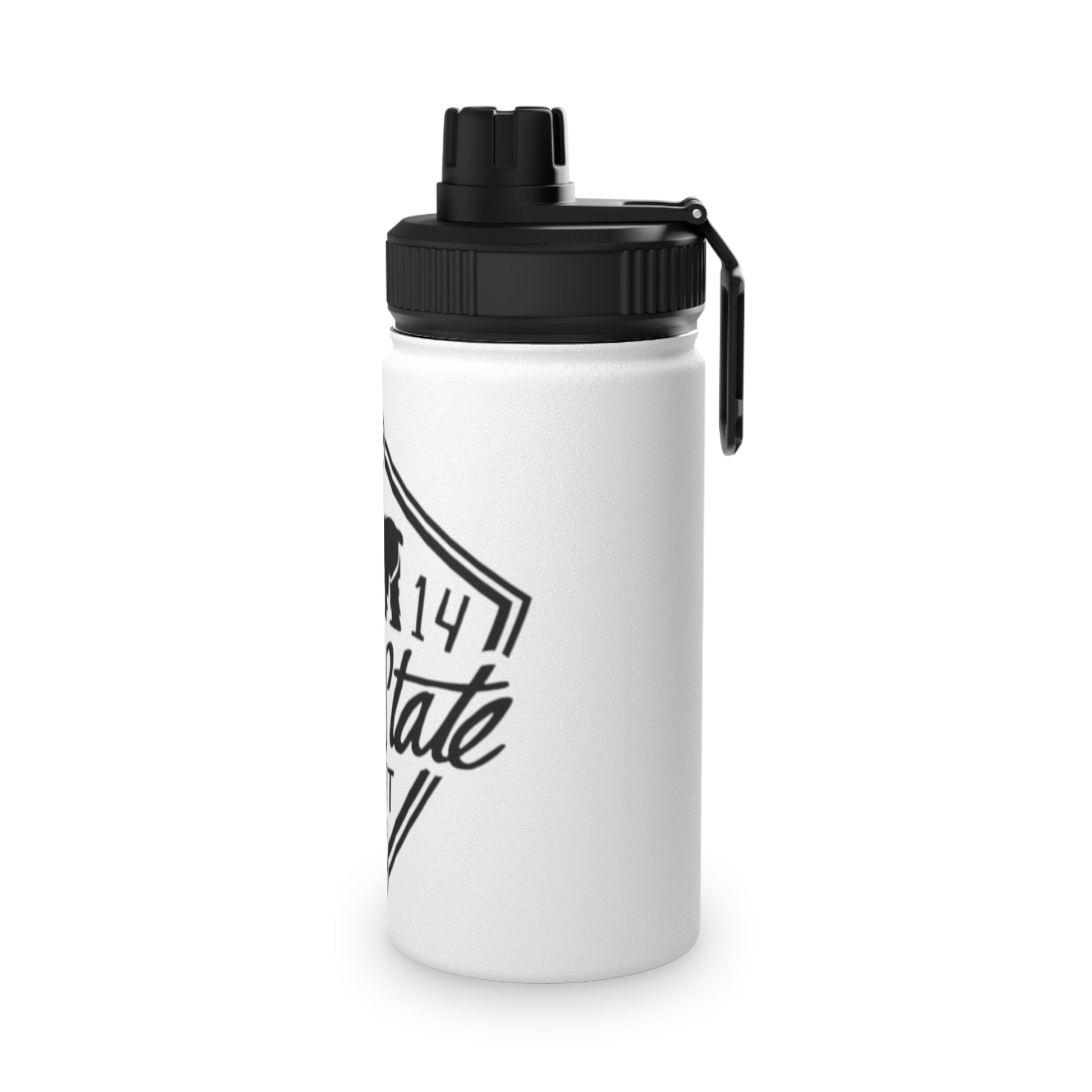 MSCF Shield Stainless Steel Water Bottle, Sports Lid.