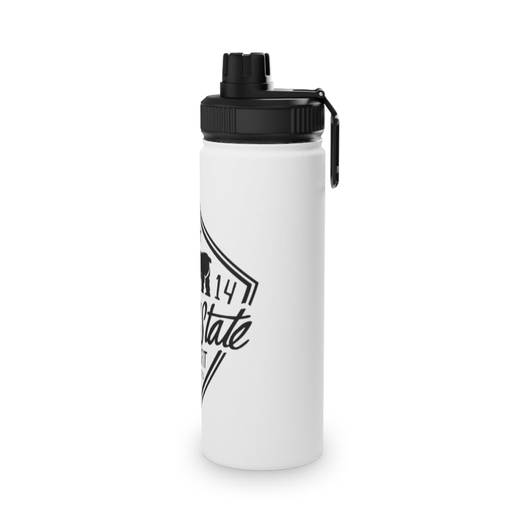 MSCF Shield Stainless Steel Water Bottle, Sports Lid.