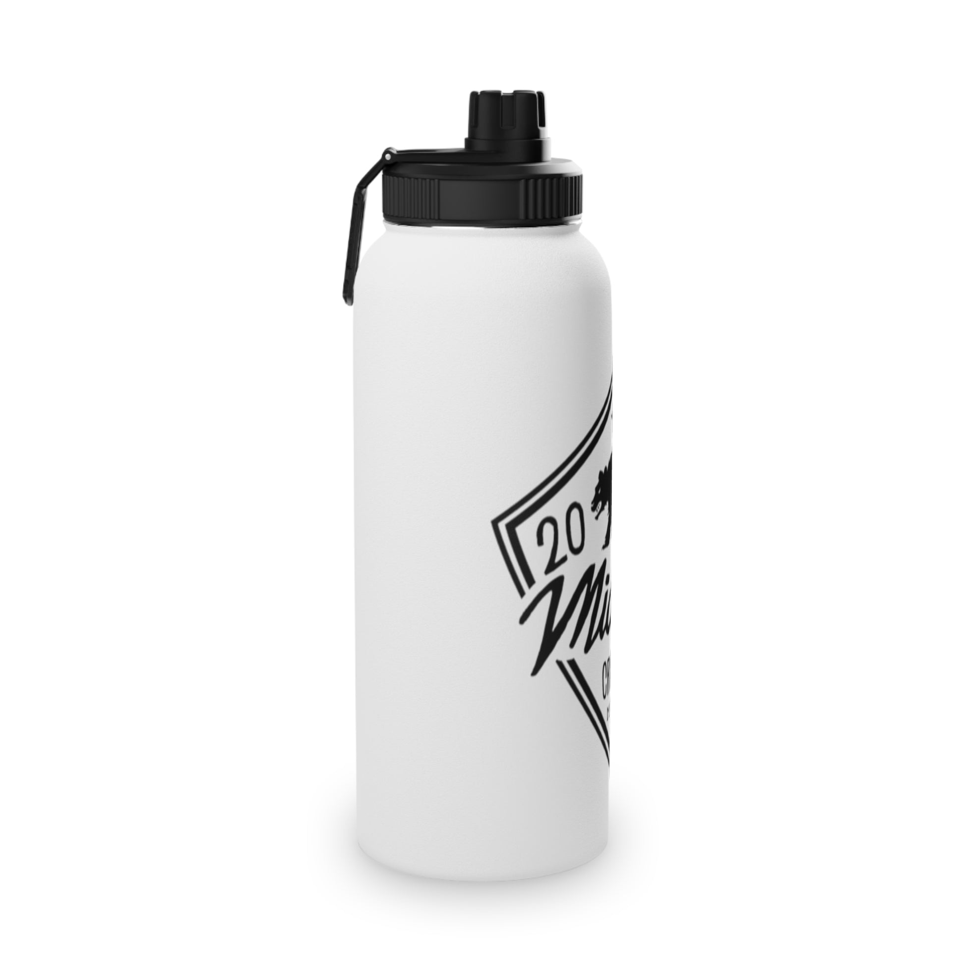 MSCF Shield Stainless Steel Water Bottle, Sports Lid.